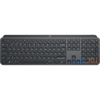 Клавиатура беспроводная Logitech MX Keys USB + Bluetooth черный 920-009417