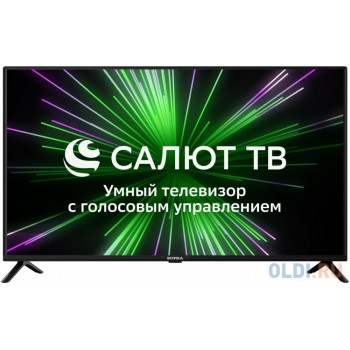 Телевизор LED Supra 40" STV-LC40ST0155Fsb Салют ТВ черный FULL HD 50Hz DVB-T DVB-T2 DVB-C USB WiFi Smart TV (RUS)