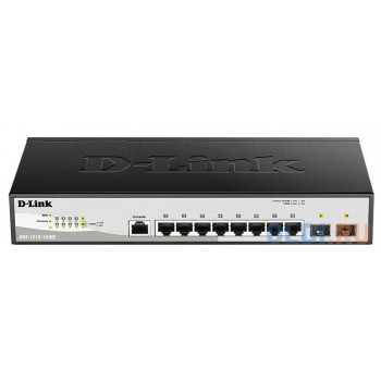 D-Link DGS-1210-10/ME/B2A Коммутатор 2 уровня с 8 портами 10/100/1000Base-T и 2 портами 1000Base-X SFP