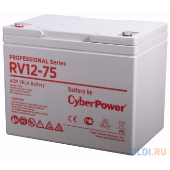 Battery CyberPower Professional series RV 12-75 / 12V 75 Ah