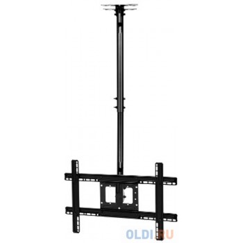 Кронштейн ONKRON/ потолочный 32-57" макс 400х600 высота 832-3000мм наклон -5°/+15° поворот: ±30° Макс нагрузка: 69кг