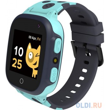 Kids smartwatch, 1.44 inch colorful screen, GPS function, Nano SIM card, 32+32MB, GSM(850/900/1800/1900MHz), 400mAh battery, compatibility with iOS and android, Blue, host: 52.9*40.3*14.8mm, strap: 230*20mm, 42g