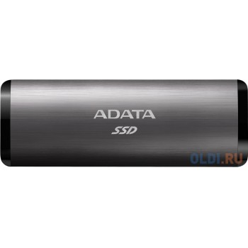 Внешний SSD диск 1.8" 256 Gb USB 3.2 A-Data SE760 Titan-Gray серый