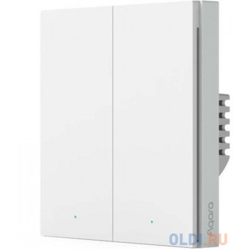 Выключатель Aqara Умный выключатель Aqara Smart wall switch H1 ( with neutral, double rocker) WS-EUK04