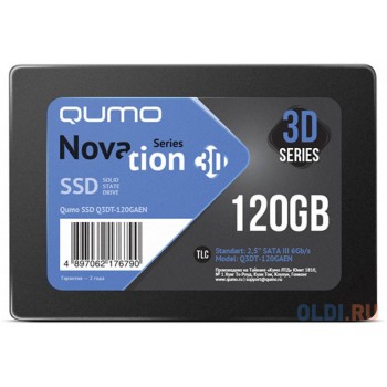 QUMO SSD 120GB QM Novation Q3DT-120GAEN {SATA3.0}