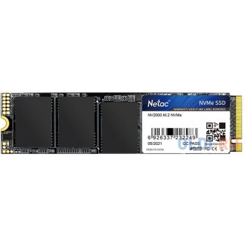 Твердотельный накопитель SSD M.2 1 Tb Netac NV2000 Read 2100Mb/s Write 2500Mb/s 3D NAND TLC NT01NV2000-1T0-E4X