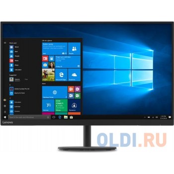 Монитор 32" Lenovo D32qc-20 черный VA 2560x1440 300 cd/m^2 4 ms HDMI DisplayPort Аудио 66A6GAC1EU