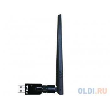 D-LinkDWA-172/RU/B1A Беспроводной двухдиапазонный USB-адаптер AC600 с поддержкой MU-MIMO и съемной антенной