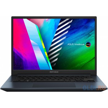 Ноутбук Asus Vivobook Pro 14 OLED K3400PA-KM017W Core i5 11300H 8Gb SSD512Gb Intel Iris Xe graphics 14" OLED 2.8K (2880x1800) Windows 11 Home blue WiFi BT Cam