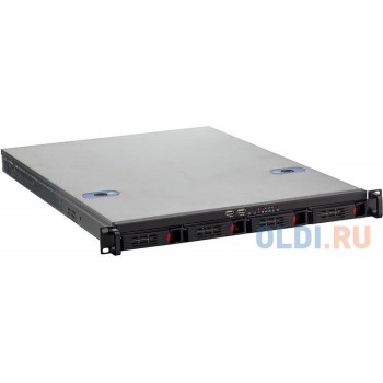 Серверный корпус 1U Exegate Pro 1U660-HS04 300 Вт чёрный серебристый