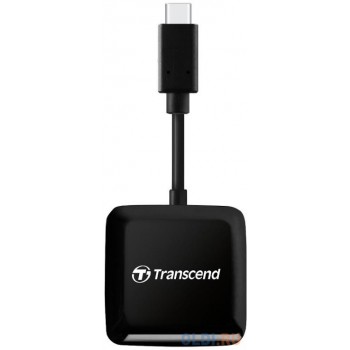 OTG кард-ридер Transcend RDC3 с интерфейсом USB Type-C для карт памяти SD/microSD