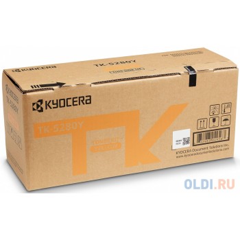 Тонер-картридж Kyocera Mita TK-5280Y 11000стр Желтый