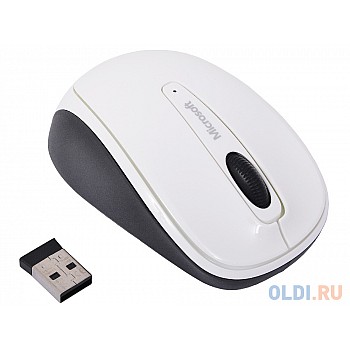 (GMF-00294) Мышь Microsoft Wireless Mobile Mouse3500 Black. USB White Gloss беспроводная