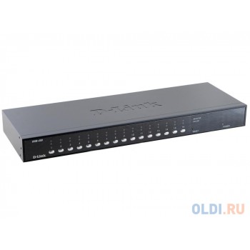 Переключатель D-Link KVM-450/C1A 16-портовый KVM-переключатель с портами VGA и 3 портами USB