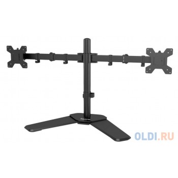 Кронштейн для мониторов ЖК Buro M042 черный 15"-32" макс.8кг крепление к столешнице поворот и наклон