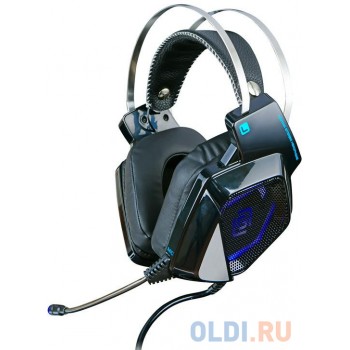 Наушники с микрофоном Oklick HS-L800G ALIEN черный 2.2м мониторы оголовье (HS-L800G)