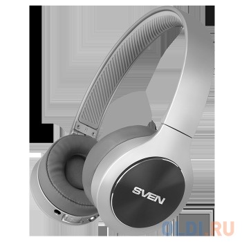 Беспроводные стереонаушники с микрофоном SVEN AP-B580MV, серый (Bluetooth)