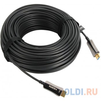 Активный оптический кабель HDMI 19M/M,ver. 2.0, 4K@60 Hz 30m VCOM D3742A-30M