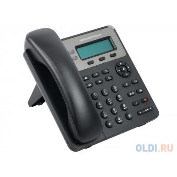 Телефон IP Grandstream GXP-1615 2 линии 1 SIP-аккаунта 2x10/100Mbps LCD (Аналог телефона VoIP Yealink SIP-T19P E2, 1 линия, PoE)