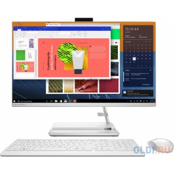 Lenovo IdeaCentre AIO 3 27ITL6 27"(1920x1080)/Intel Core i5 1135G7(2.4Ghz)/8192Mb/256SSDGb/noDVD/Ext:nVidia GeForce MX450(2048Mb)/BT/WiFi/war 1y/8.77kg/white/DOS + Keyboard, mouse USB