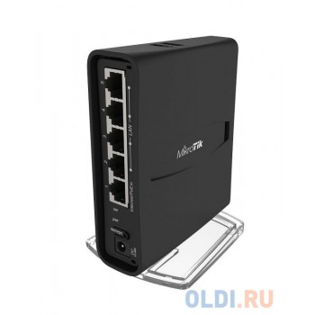 Маршрутизатор MikroTik RBD52G-5HacD2HnD-TC hAP ac2 with 716MHz CPU, 128MB RAM, 5 x Gbit LAN, built-in 2.4Ghz 802.11b/g/n Dual Chain wireless with int