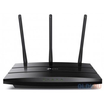 Wi-Fi роутер TP-LINK ARCHER A8 802.11abgnac 1900Mbps 2.4 ГГц 5 ГГц 4xLAN черный