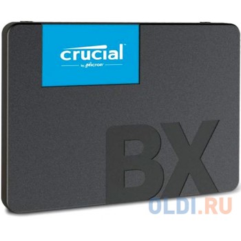 Твердотельный накопитель SSD 2.5" 1 Tb Crucial BX500 Read 540Mb/s Write 500Mb/s 3D NAND TLC CT1000BX500SSD1