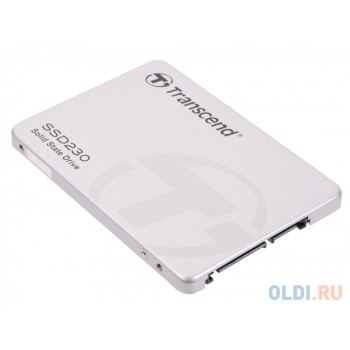 Твердотельный накопитель SSD 2.5" 256GB Transcend SSD230 (R560/W520Mb/s, 3D TLC, SATA 6Gb/s) (TS256GSSD230S)