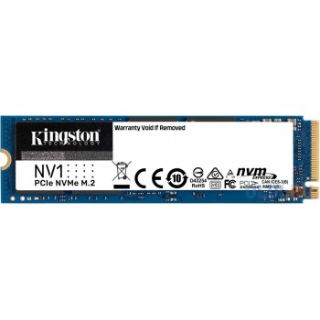 Твердотельный накопитель SSD M.2 Kingston 250Gb NV1 Series <SNVS/250G> (PCI-E 3.0 x4, up to 2100/1100Mbs, NVMe, 60TBW, 22х80mm)