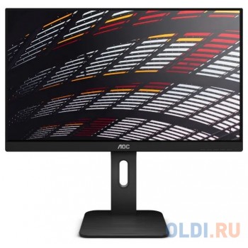 Монитор 23.8" AOC 24P1 Black IPS, 1920x1080, 4ms, 250 cd/m2, 1000:1 (DCR 20M:1), D-Sub, DVI, HDMI, DP, USBhub, 2Wx2, Headph.Out, HAS, Pivot, vesa