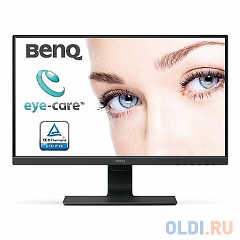 Монитор 23.8" Benq GW2480 Black 1920x1080, 5ms, 250 cd/m2, 1000:1, D-sub, HDMI, DP, 1Wx2, Headph.Out, vesa