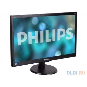 Монитор 19.5" Philips 203V5LSB26/62(10) Black Hairline 1600x900, 5ms, 200 cd/m2, 600:1 (DCR 10M:1), D-Sub, vesa