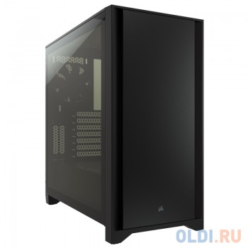 4000D Tempered Glass Mid-Tower, Black CC-9011198-WW