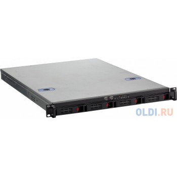 Серверный корпус 1U Exegate Pro 1U660-HS04 350 Вт чёрный серебристый