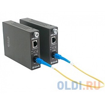 Медиаконвертер D-Link DMC-920R/B10A WDM медиаконвертер с 1 портом 10/100Base-TX и 1 портом 100Base-FX с разъемом SC (ТХ: 1310 нм; RX: 1550 нм) для одн