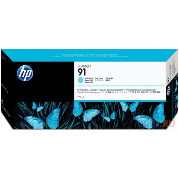 Картридж HP C9470A №91 для HP DJ Z6100 светло-голубой