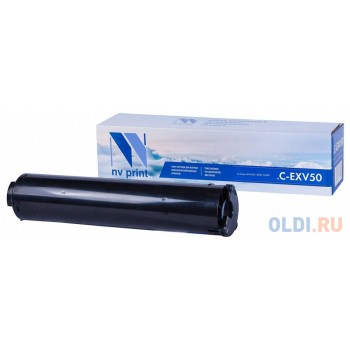 тонер-туба NV-Print C-EXV50 для Canon iR-1435 iR1435i iR1435iF 17600стр Черный