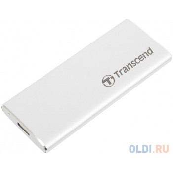 Комплект с корпусом для установки SSD Transcend TS-CM42S, M.2, USB 3.1, Enclosure Kit, Серебристый