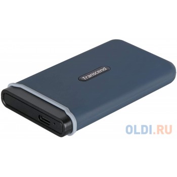 Портативный твердотельный накопитель Transcend ESD350C, USB 3.1 gen.2 / USB Type-C / USB Type-A, OTG, 240 Гб