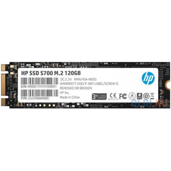 Твердотельный накопитель SSD M.2 120 Gb HP S700 Read 560Mb/s Write 511Mb/s 3D NAND TLC 2LU78AA