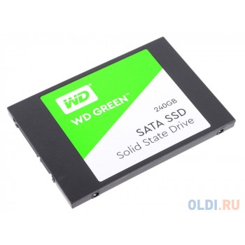 Твердотельный накопитель SSD 2.5" 240Gb Western Digital WD Green PC SSD WDS240G2G0A (SATA 6Gb/s, 2.5")