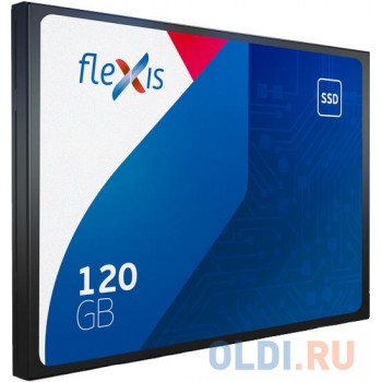 Твердотельный накопитель SSD 2.5" 120 Gb Flexis FSSD25TBP-120 Read 550Mb/s Write 495Mb/s TLC