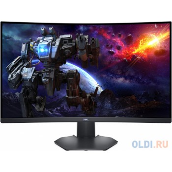 Dell 31.5" S3222DGM Curved LCD Bk/Bk (VA; 16:9; 350 cd/m2; 3000:1; 2560x1440x165Hz; 1ms; 178/178; AMD Free Sync; DP 1.2, 2xHDMI2.0; Tilt; HAS; VESA)