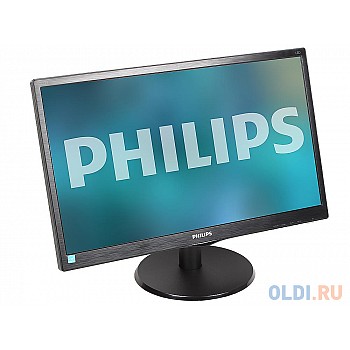 Монитор 21.5" Philips 223V5LSB/00(01) Black Hairline WLED, 1920x1080, 5ms, 250 cd/m2, 1000:1 (DCR 10M:1), D-Sub, DVI, vesa