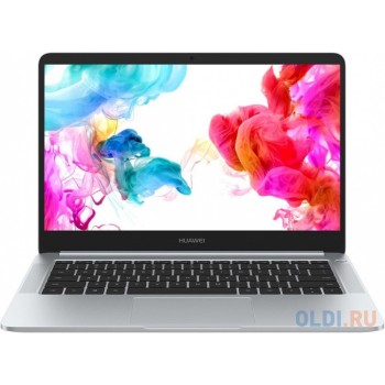 Ноутбук Huawei MateBook D 14 Core i5 1135G7 8Gb SSD512Gb Intel Iris Xe graphics 14" IPS FHD (1920x1080) Windows 11 Home silver WiFi BT Cam