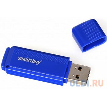 Внешний накопитель 16Gb USB Drive <USB2.0 Smartbuy Dock Blue (SB16GBDK-B)