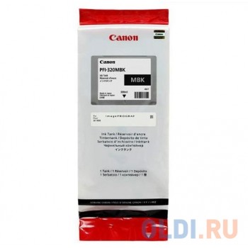 Картридж струйный Canon PFI-320 MBK 2889C001 черный матовый для Canon ТМ-серия