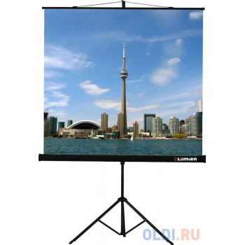 Экран на треноге Lumien 183x244см Eco View LEV-100112 4:3 напольный рулонный