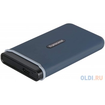 Портативный твердотельный накопитель Transcend ESD350C, USB 3.1 gen.2 / USB Type-C / USB Type-A, OTG, 480 Гб