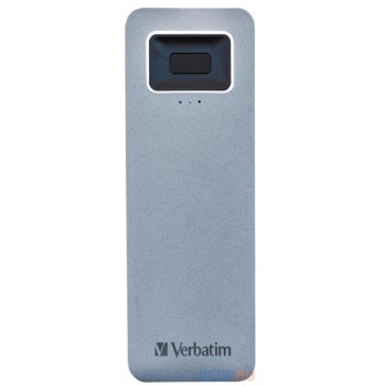 Внешний SSD диск 1.8" 512 Gb USB 3.2 Gen1 Verbatim Executive Fingerprint Secure серый 53656